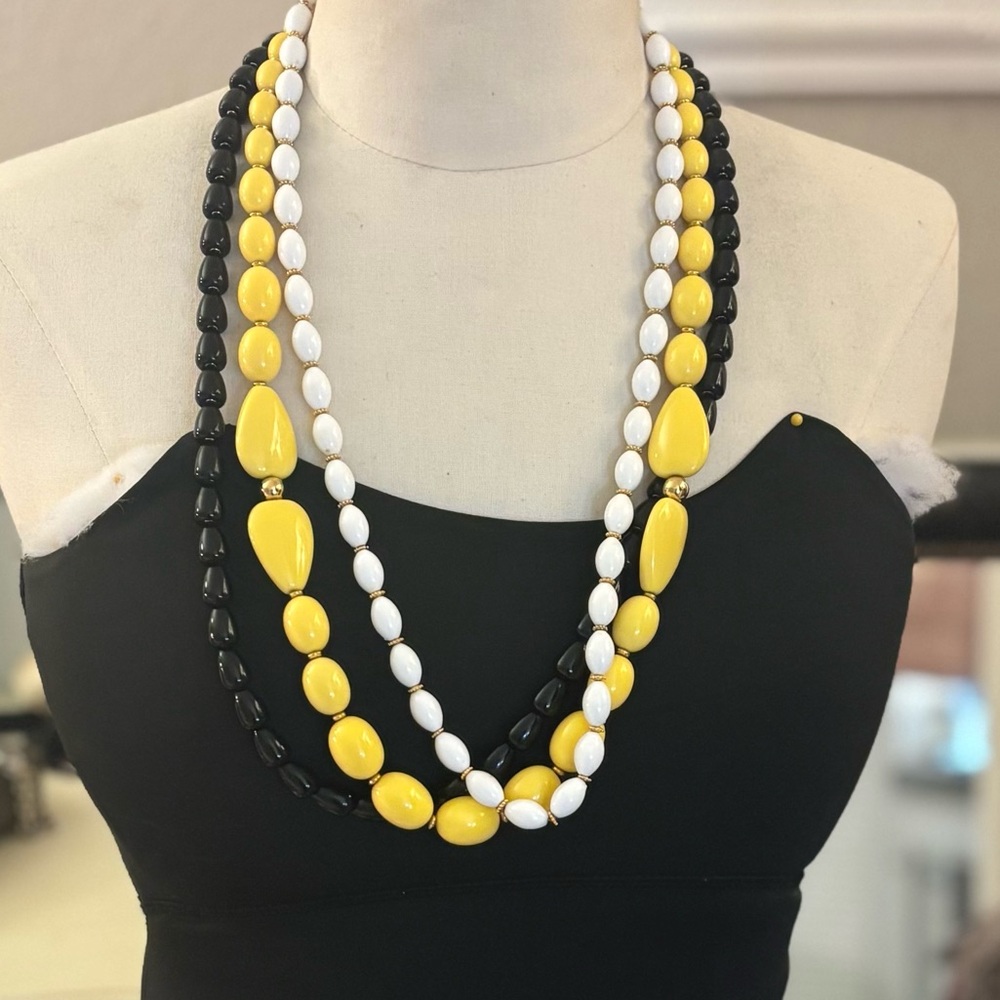 Set of 3 Vintage Beaded Necklaces